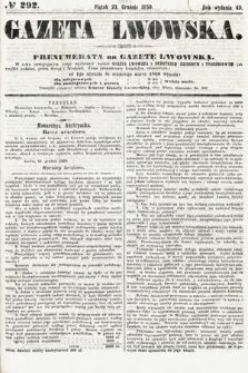 Gazeta Lwowska. 1859, nr 292