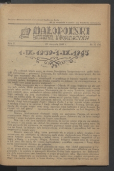 Małopolski Biuletyn Informacyjny. R.2, nr 32 (29 sierpnia 1943) = nr 76
