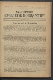Małopolski Biuletyn Informacyjny. R.2, nr 42 (7 listopada 1943) = nr 86