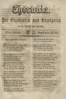 Thorunia : die Erzählerin und Anzeigerin an der Weichsel und Drewenz. Jg.3, Nro. 55 (11 Juli 1832)