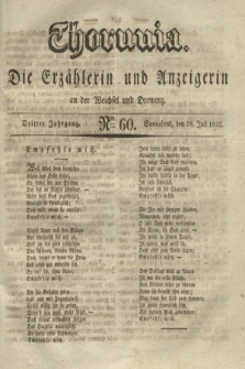 Thorunia : die Erzählerin und Anzeigerin an der Weichsel und Drewenz. Jg.3, Nro. 60 (28 Juli 1832)