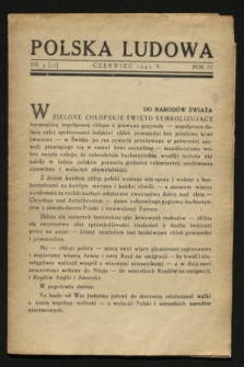 Polska Ludowa. R.4, nr 3 (czerwiec 1943) = nr 37