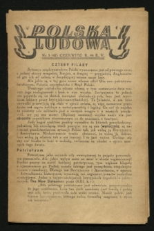 Polska Ludowa. R.5, nr 5 (czerwiec 1944) = nr 47