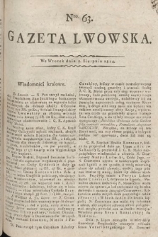 Gazeta Lwowska. 1814, nr 63
