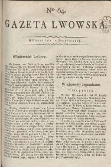 Gazeta Lwowska. 1814, nr 64