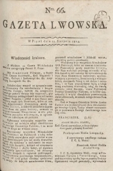 Gazeta Lwowska. 1814, nr 66