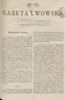 Gazeta Lwowska. 1814, nr 67