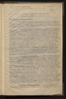 Biuletyn Wewnętrzny Tylko dla Władz. 1944, nr 5 (13 listopada 1944)
