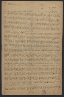 Dziennik Radiowy. R.5, nr 5 (7 stycznia 1944)