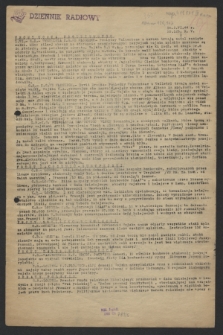 Dziennik Radiowy. R.5, nr 126 (2 czerwca 1944)