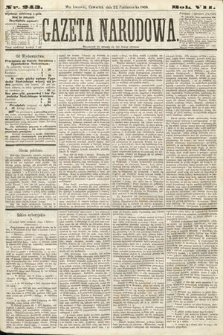 Gazeta Narodowa. 1868, nr 243