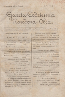 Gazeta Codzienna Narodowa i Obca. 1819, Nro 80 (7 stycznia)