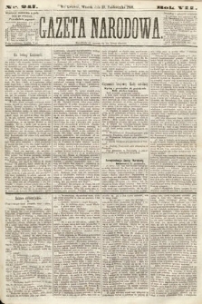 Gazeta Narodowa. 1868, nr 247