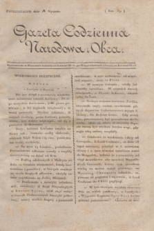 Gazeta Codzienna Narodowa i Obca. 1819, Nro 89 (18 stycznia)