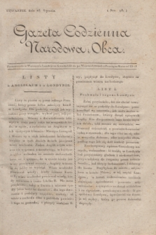 Gazeta Codzienna Narodowa i Obca. 1819, Nro 98 (28 stycznia)