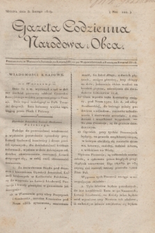 Gazeta Codzienna Narodowa i Obca. 1819, Nro 102 (3 lutego)