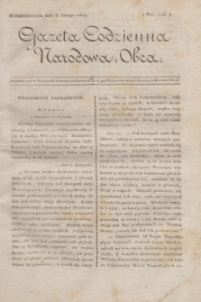 Gazeta Codzienna Narodowa i Obca. 1819, Nro 106 (8 lutego)