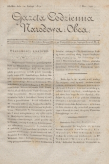 Gazeta Codzienna Narodowa i Obca. 1819, Nro 108 (10 lutego)