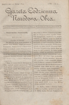 Gazeta Codzienna Narodowa i Obca. 1819, Nro 110 (12 lutego)