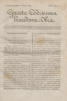 Gazeta Codzienna Narodowa i Obca. 1819, Nro 112 (15 lutego)