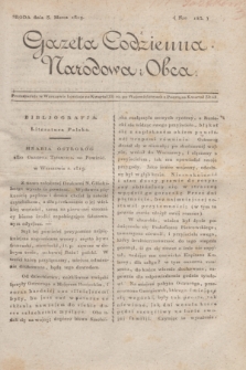 Gazeta Codzienna Narodowa i Obca. 1819, Nro 125 (3 marca)
