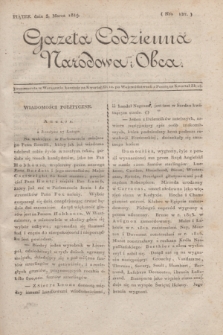 Gazeta Codzienna Narodowa i Obca. 1819, Nro 127 (5 marca)