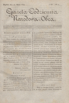 Gazeta Codzienna Narodowa i Obca. 1819, Nro 144 (26 marca)