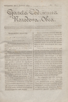 Gazeta Codzienna Narodowa i Obca. 1819, Nro 149 (1 kwietnia)