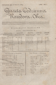Gazeta Codzienna Narodowa i Obca. 1819, Nro 155 (8 kwietnia)