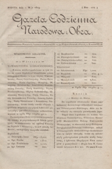 Gazeta Codzienna Narodowa i Obca. 1819, Nro 174 (1 maj)