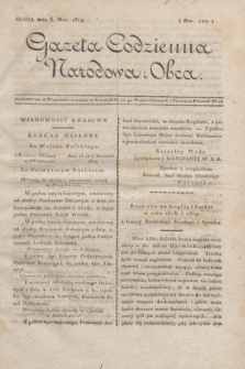 Gazeta Codzienna Narodowa i Obca. 1819, Nro 177 (5 maja)