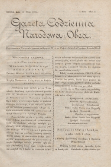 Gazeta Codzienna Narodowa i Obca. 1819, Nro 182 (12 maja)