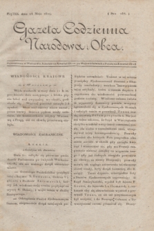 Gazeta Codzienna Narodowa i Obca. 1819, Nro 184 (14 maja)