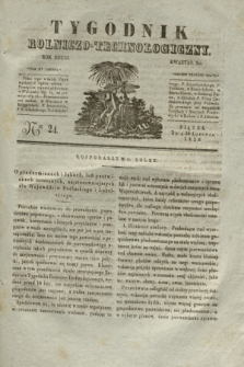 Tygodnik Rolniczo-Technologiczny. R.2, Ner 24 (10 czerwca 1836)