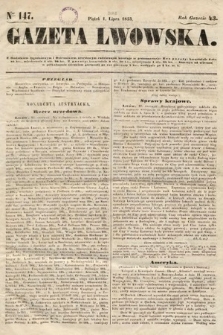 Gazeta Lwowska. 1853, nr 147