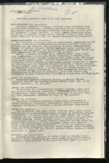 Komunikat Radiowy z dnia 8 IX 1941 - wydanie poranne