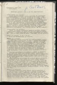 Komunikat Radiowy z dnia 11 IX 1941 - wydanie popołudniowe