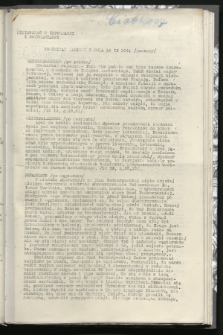 Komunikat Radiowy z dnia 16 IX 1941 - wydanie poranne