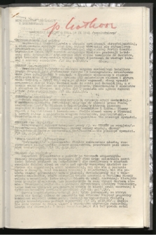 Komunikat Radiowy z dnia 18 IX 1941 - wydanie popołudniowe