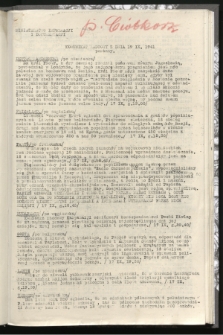 Komunikat Radiowy z dnia 19 IX 1941 - wydanie poranne