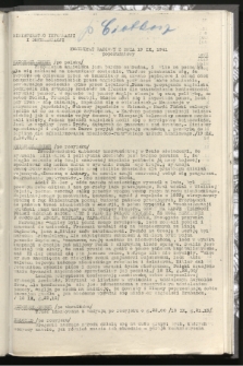 Komunikat Radiowy z dnia 19 IX 1941 - wydanie popołudniowe