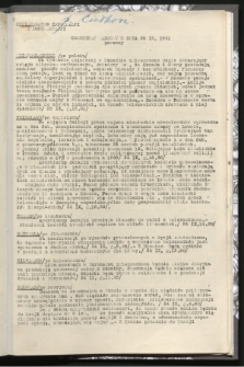 Komunikat Radiowy z dnia 26 IX 1941 - wydanie poranne