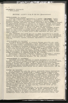 Komunikat Radiowy z dnia 26 IX 1941 - wydanie popołudniowe
