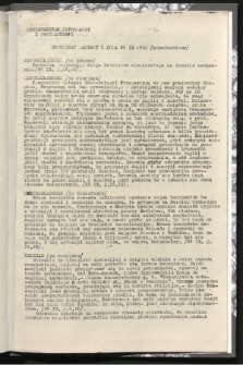 Komunikat Radiowy z dnia 29 IX 1941 - wydanie popołudniowe