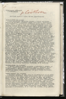 Komunikat Radiowy z dnia 2 X 1941- wydanie popołudniowe