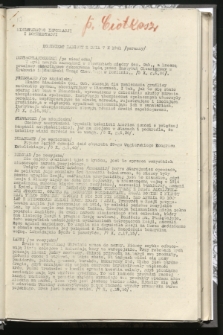 Komunikat Radiowy z dnia 7 X 1941 - wydanie poranne