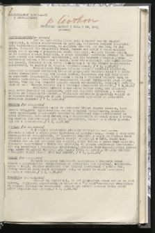 Komunikat Radiowy z dnia 8 X 1941 - wydanie poranne