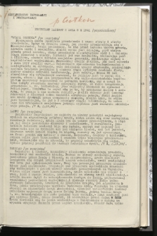 Komunikat Radiowy z dnia 8 X 1941 - wydanie popołudniowe