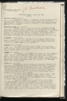 Komunikat Radiowy z dnia 9 X 1941 - wydanie poranne