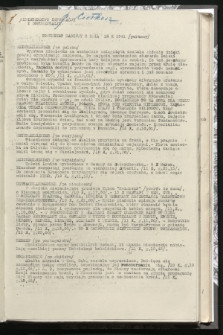 Komunikat Radiowy z dnia 13 X 1941 - wydanie poranne